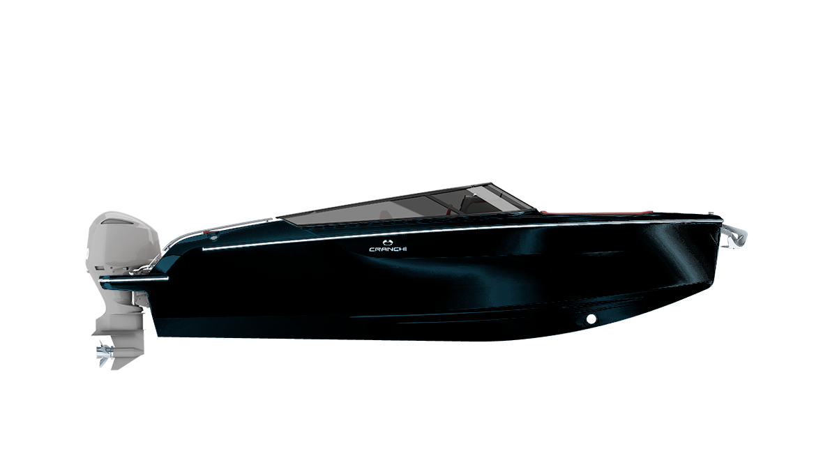 Внешний вид и план расположения яхты Cranchi E26 Rider 2022